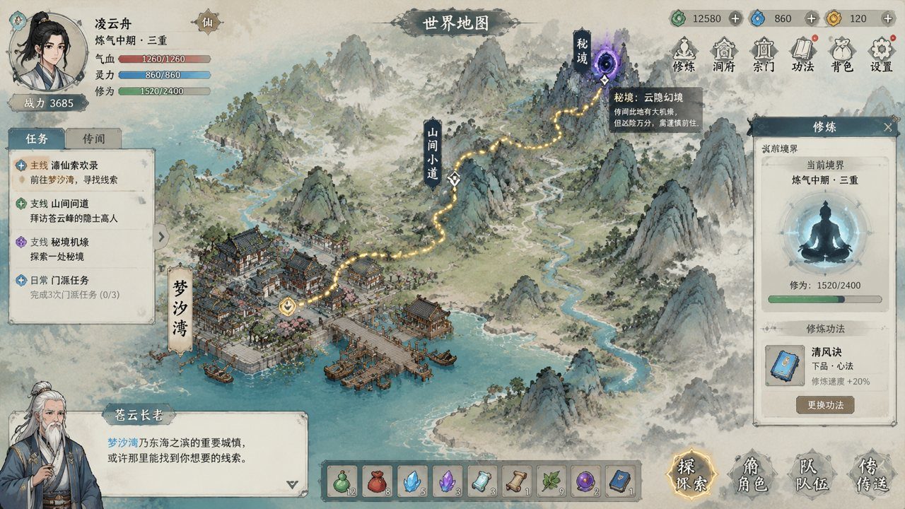 谪仙索欢录 地图探索 展示图 8