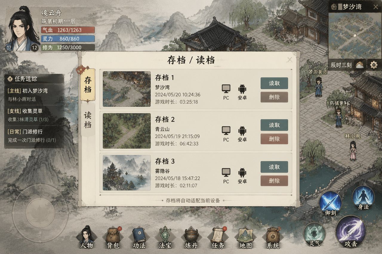 谪仙索欢录 操作界面 页面配图 3