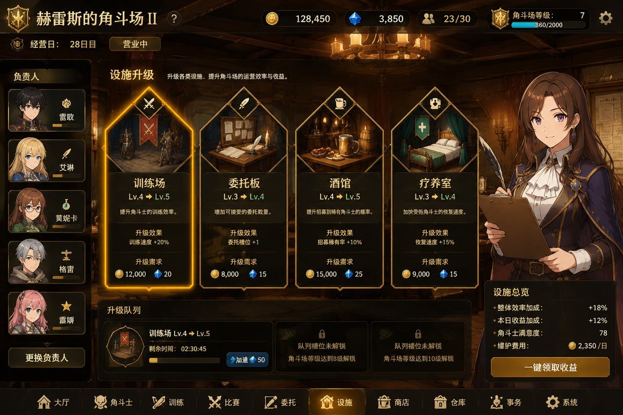 赫雷斯的角斗场Ⅱ 场景演出 画面 2